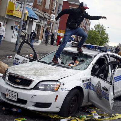 Schwere Krawalle in Baltimore