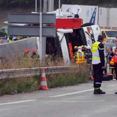 Tragisches Busunglück