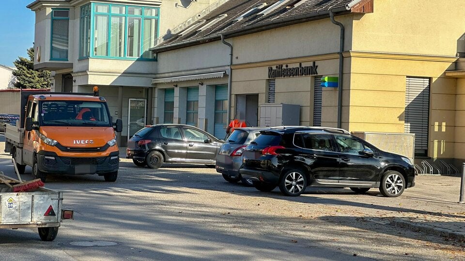 Bankomat Untersiebenbrunn gesprengt