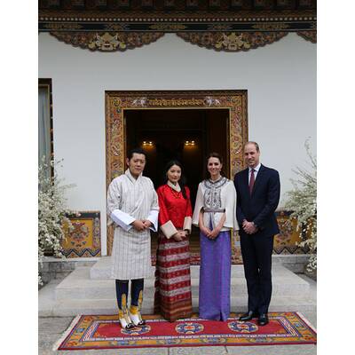 Herzogin Kate & Prinz William in Indien