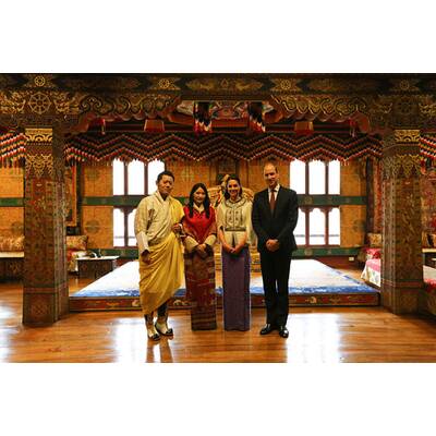 Herzogin Kate & Prinz William in Indien