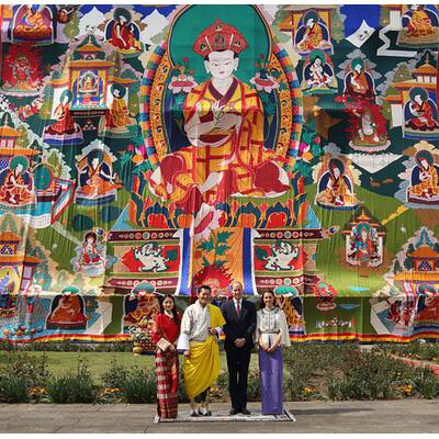 Herzogin Kate & Prinz William in Indien