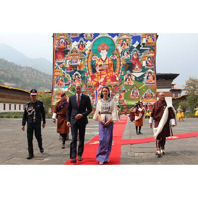 Herzogin Kate & Prinz William in Indien