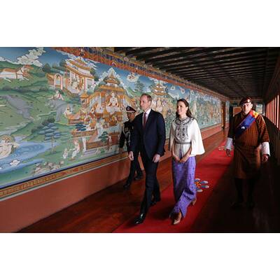 Herzogin Kate & Prinz William in Indien