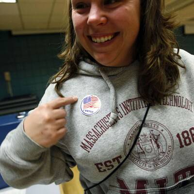 US-Bürger stürmen die Wahllokale