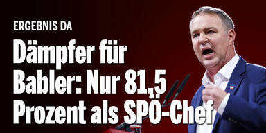 Nur 81,51 %: Dämpfer für Babler am Parteitag