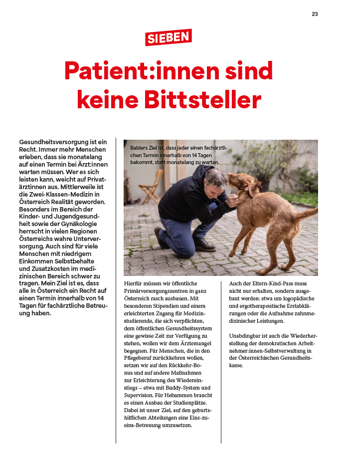 Babler will 7 Milliarden von Reichen: Der Wahl-Plan des SPÖ-Rebellen