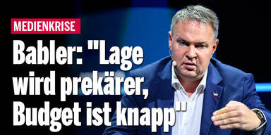Babler zur Medienkrise: 