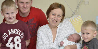 Neujahrsbaby 2015 kommt aus dem Burgenland