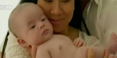 Baby entstand aus &auml;ltestem Sperma der Welt