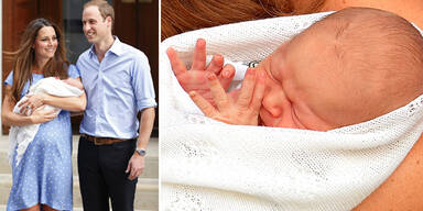 So schön ist Kates Baby-Prinz!