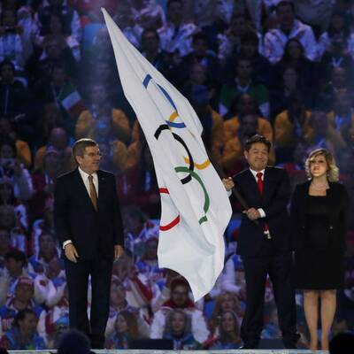 Die Bilder der Schlussfeier in Sotschi