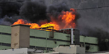 Gro&szlig;brand in MPreis-Zentralb&auml;ckerei