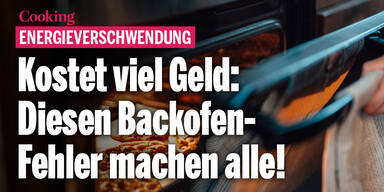 Kostet viel Geld: Diesen Backofen-Fehler machen alle!