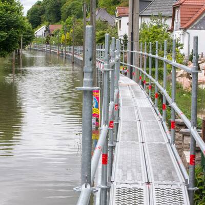 Deutschland versinkt im Hochwasser