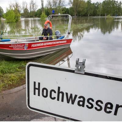Deutschland versinkt im Hochwasser