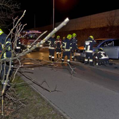 Verkehrsunfall in Baden