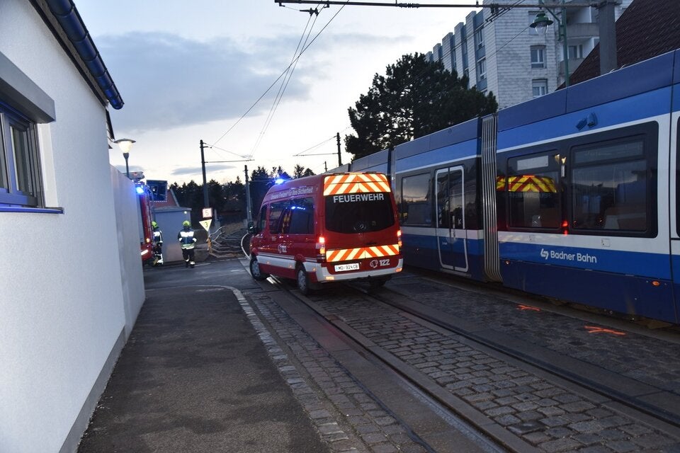 Badner Bahn unfall
