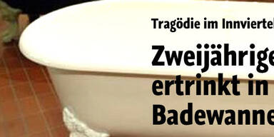 Zweijähriger ertrinkt in Badewanne