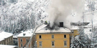 Großbrand in Bad Gastein