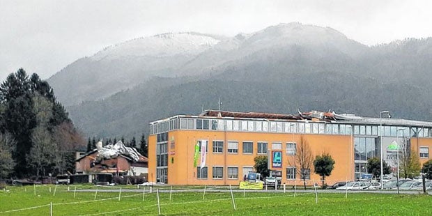 Orkan wütet in Österreich