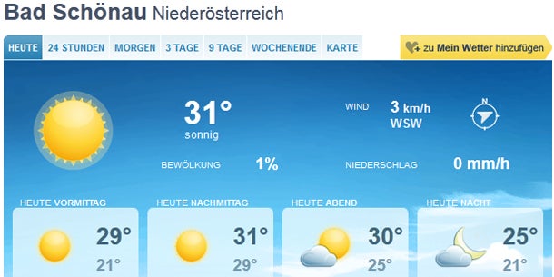 Hitze: Jetzt kommen Unwetter