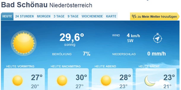 Super-Sommer: 37-Grad-Marke geknackt!