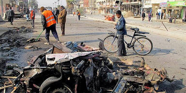 Bombenserie in Bagdad: Dutzende Tote 
