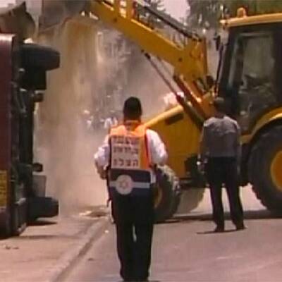 Bulldozer-Anschlag in Jerusalem