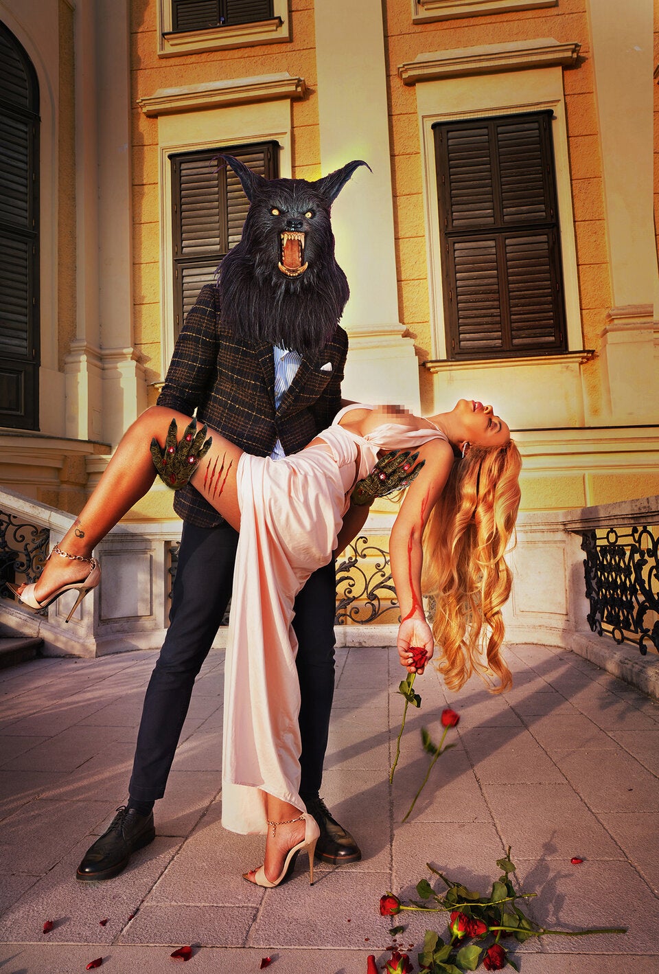 So sexy feiern Stars Halloween