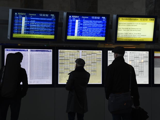 100.000 Pendler waren vom Streik betroffen