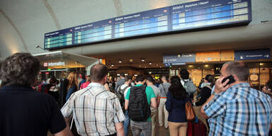 Bahn-Chaos in Deutschland