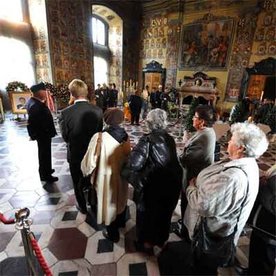 Jörg Haider in Klagenfurt aufgebahrt