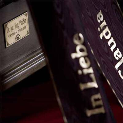 Jörg Haider in Klagenfurt aufgebahrt