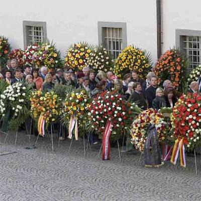 Jörg Haider in Klagenfurt aufgebahrt