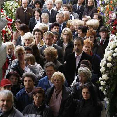 Jörg Haider in Klagenfurt aufgebahrt