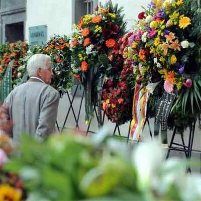 Jörg Haider in Klagenfurt aufgebahrt