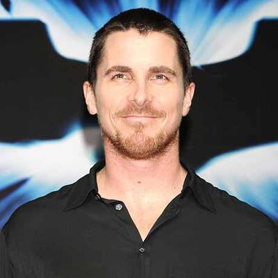 Wie Brüder: David Beckham und Christian Bale