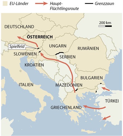 Brüssel-Terroristen kamen über Balkanroute