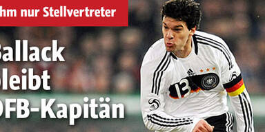 Ballack bleibt deutscher Kapitän