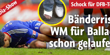 Ballack fällt für WM aus