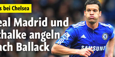 Real, Schalke angeln nach Ballack