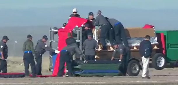 Baumgartners Stratos-Sprung abgeblasen