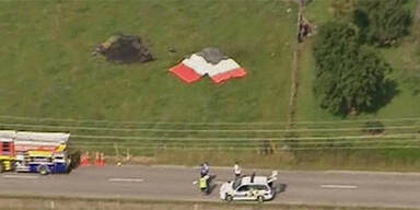 Ballon Absturz Neuseeland