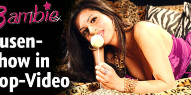 Bambi singt: Busen-Show in Pop-Video