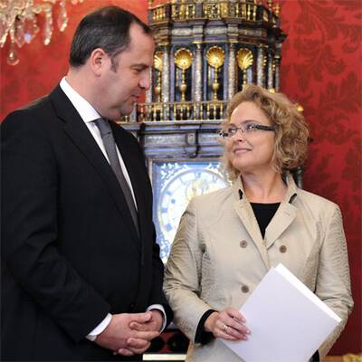 Bandion-Ortner wurde angelobt