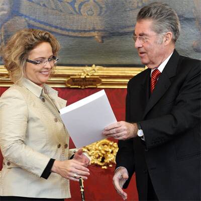 Bandion-Ortner wurde angelobt