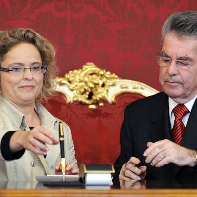 Bandion-Ortner wurde angelobt