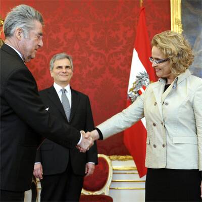 Bandion-Ortner wurde angelobt