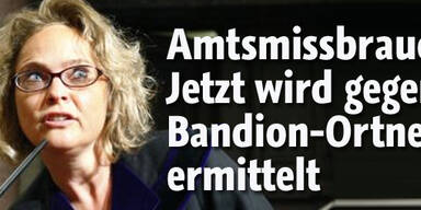 Ermittlungen gegen Bandion-Ortner